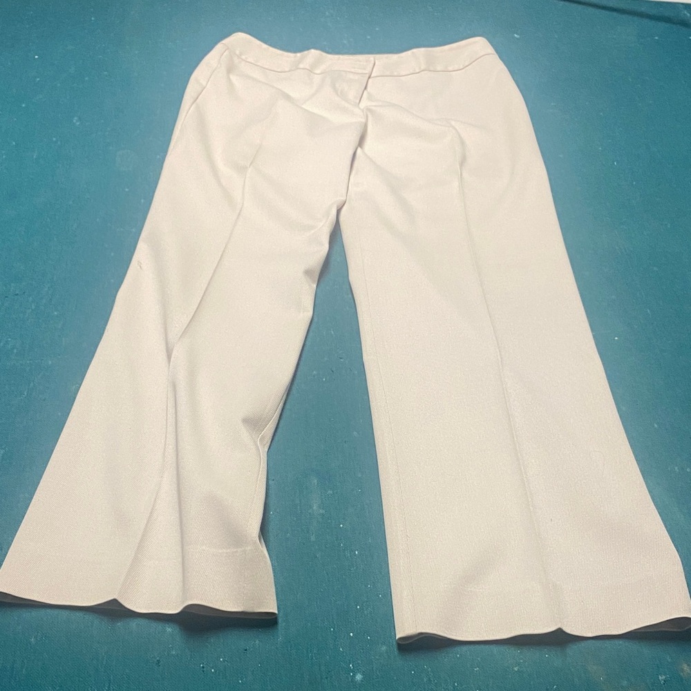 The Limited Cream Wide Leg Pants